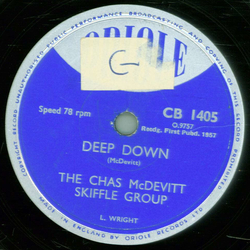 The Chas McDevitt Skiffle Group - Across The Bridge / Deep Brown