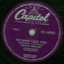 Chuck Miller - No Baby Like You / Rogue River Valley