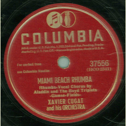 Xavier Cugat und sein Orchester - Miami Beach Rhumba / Come To The Mardi Gras