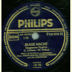 Maria Mucke, Peter Scheeben und die Quintons -Blaue Nacht...
