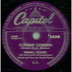 Merrill Moore - Corrine Corrina / Big Bug Boogie