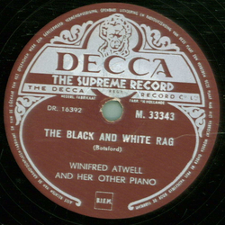 Winifred Atwell - Cross Hands Boogie / The Black And White Rag