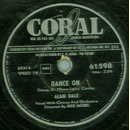 Alan Dale - Dance On / Mister Moon