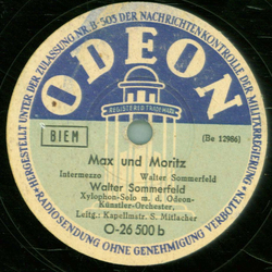 Walter Sommerfeld - Steckenpferd-Parade / Max und Moritz