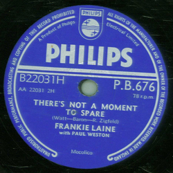 Frankie Laine - Love is a golden Ring / Theres not a moment to spare