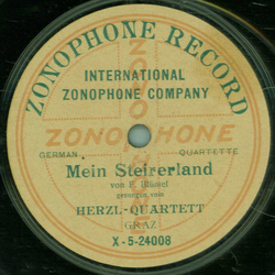 Herzl Quartett - Nur einmal noch in meinem Leben / Mein Steirerland