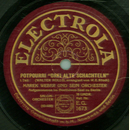 Marek Weber und sein Orchester - Potpourri  Drei alte...