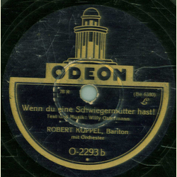 Robert Koppel - Rheinlandmdel / Wenn du eine Schwiegermutter hast