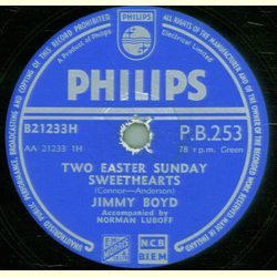 Jimmy Boyd - Two Easter Sunday Sweethearts / My Bunny And My Sister Sue