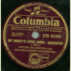 Victor Silvester And His Ballroom Orchestra - My Honey`s...