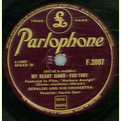 Geraldo and his Orchestra - My Heart Sings / Symphony