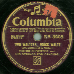 Victor Silvester And His Strings For Dancing - Beautiful Spring / Two Waltzes