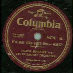 Victor Silvester And His Ballroom Orchestra - Any Time Quickstep / For The Very First Time