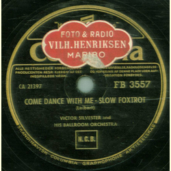 Victor Silvester and his Ballroom Orchestra - Music! Music! Music! / Come Dance With Me
