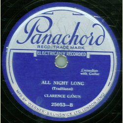 Clarence Ganus - Down In Indiana / All Night Long