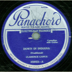 Clarence Ganus - Down In Indiana / All Night Long