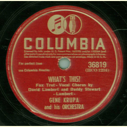 Gene Krupa - What`s This / That Drummers Band