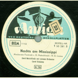 Gerd Natschinski mit seinem Orchester - Jim,Jonny und Jonas / Nachts am Mississippi