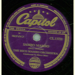 The Rico Mambo Orchestra/ Billy May And His Orchestra - Sambo Mambo / Lean Baby