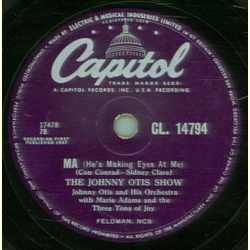 The Johnny Otis Show - Ma (Hes Makin Eyes at Me) / Romance in the Dark