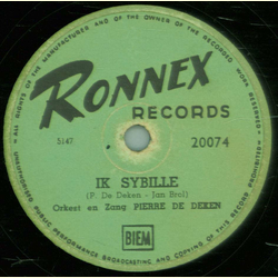 Pierre De Deken - De Boeren Rock N`Roll / Ik Sybille