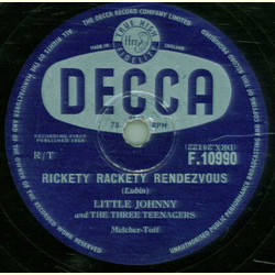 Little Johnny and The Three Teenagers - Baby Lover / Rickety Rackety Rendezvous
