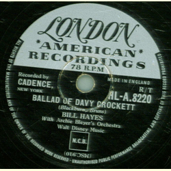 Bill Hayes - Ballad Of Davy Crockett / Farewell