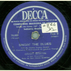 Grady Martin - Hot Lips / Singin` The Blues Till My Daddy Comes Home