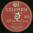 Mindy Carson - Crazy, Madly, Wildly In Love /  Music Box