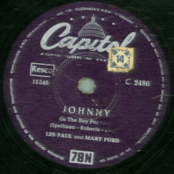Les Paul & Mary Ford - Vaya Con Dios / Johnny