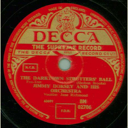 Jimmy Dorsey -  The Darktown Strutters` Ball / Dusk In...