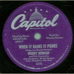 Woody Herman - Starlight Souveniers / When It Rains It Pours