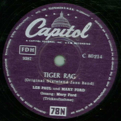 Les Paul & Mary Ford - Just One More Chance / Tiger Rag