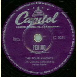The Four Knights - I Love The Sunshine Of Your Smile / Period
