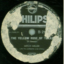 Mitch Miller - The Yellow Rose of Texas / Blackberry Winter