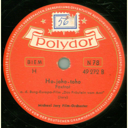 Gehard Wendland - Traumlied /  Michael Jary Film Orchester - Ho-jojo-toho