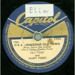 Les Paul & Mary Ford - Its A Lonesome Old Town / Tiger Rag