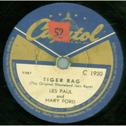 Les Paul & Mary Ford - Its A Lonesome Old Town / Tiger Rag