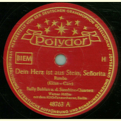Bully Buhlan & Das Sunshine-Quartett - Dein Herz ist aus...