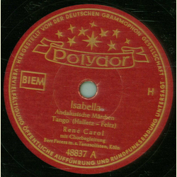 René Carol - Isabella / Komm mit nach Palermo
