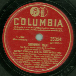 Gene Krupa -Drummin Man / I´d Love To Call You My Sweathart