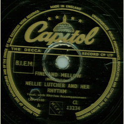 Nellie Lutcher and her Rhythm - Fine And Mellow / Lake Charles Boogie