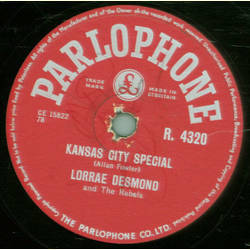 Lorrae Desmond - Kansas City Special / Preacher, Preacher