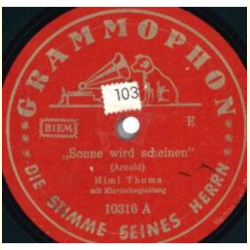 Mimi Thoma - Sonne wird scheinen / Ich will Deine...