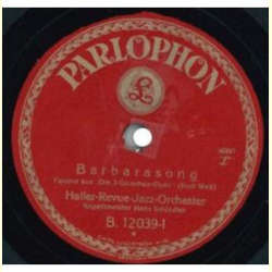 Haller Revue-Jazz-Orchester - Barbarasong / Moritat