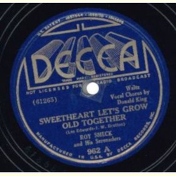 Roy Smeck and his Serenaders - Sweetheart Lets Grow Old Togehter / Midnight Blue