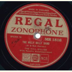 The Hill Billies - The Hilly Billy Band / Susanna From...