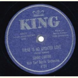 Sonny Carter - There Is No Greater Love / Oh Baby