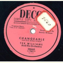 Tex Williams - Changeable / The Big, Big, Lie