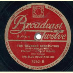 The Blue Mountainers - Mad About The Boy / The Younger Generation